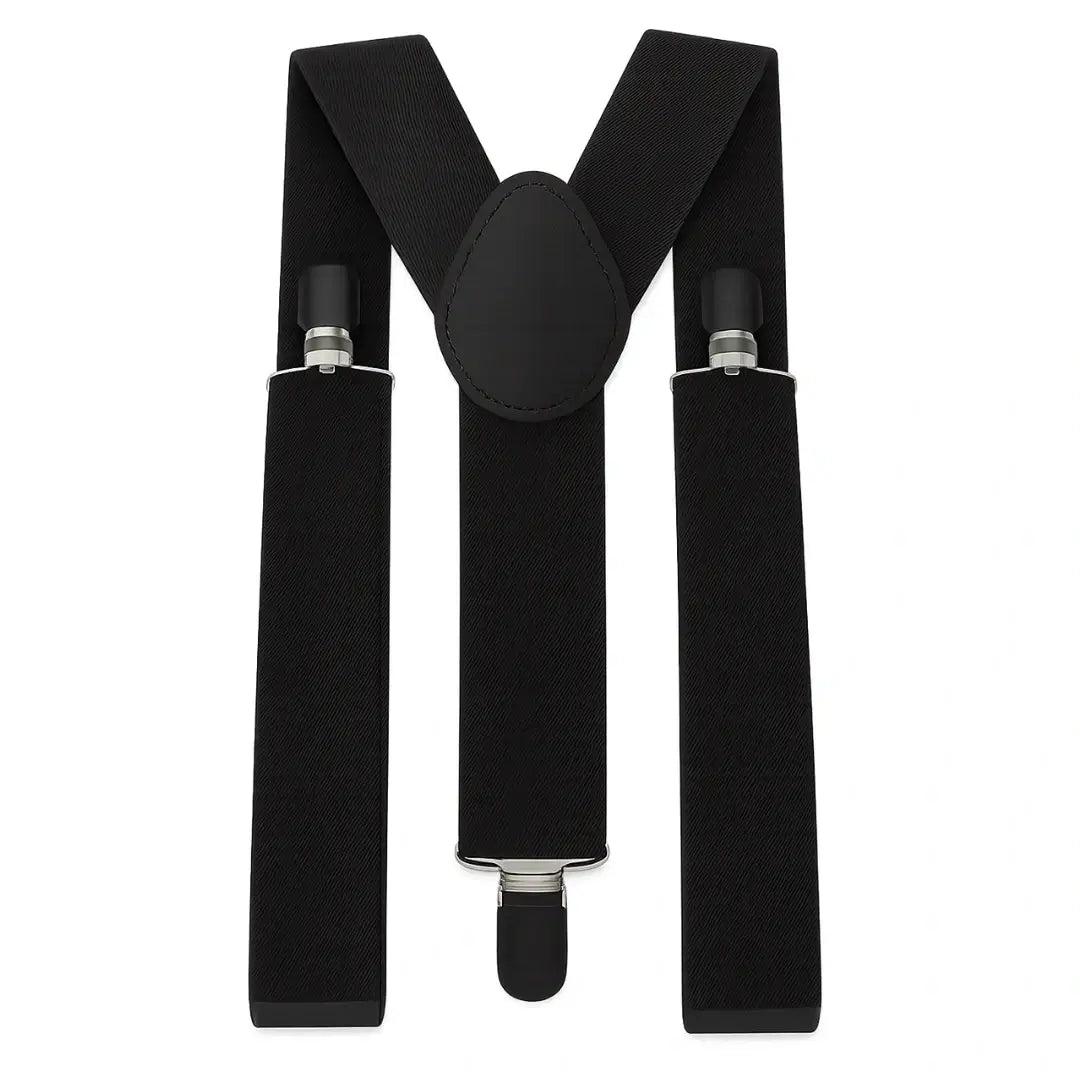 Suspensório Preto Masculino