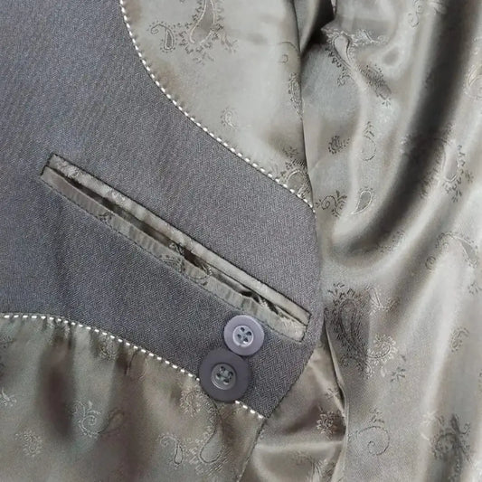 Terno Azul Marinho com Interior Preto Premium