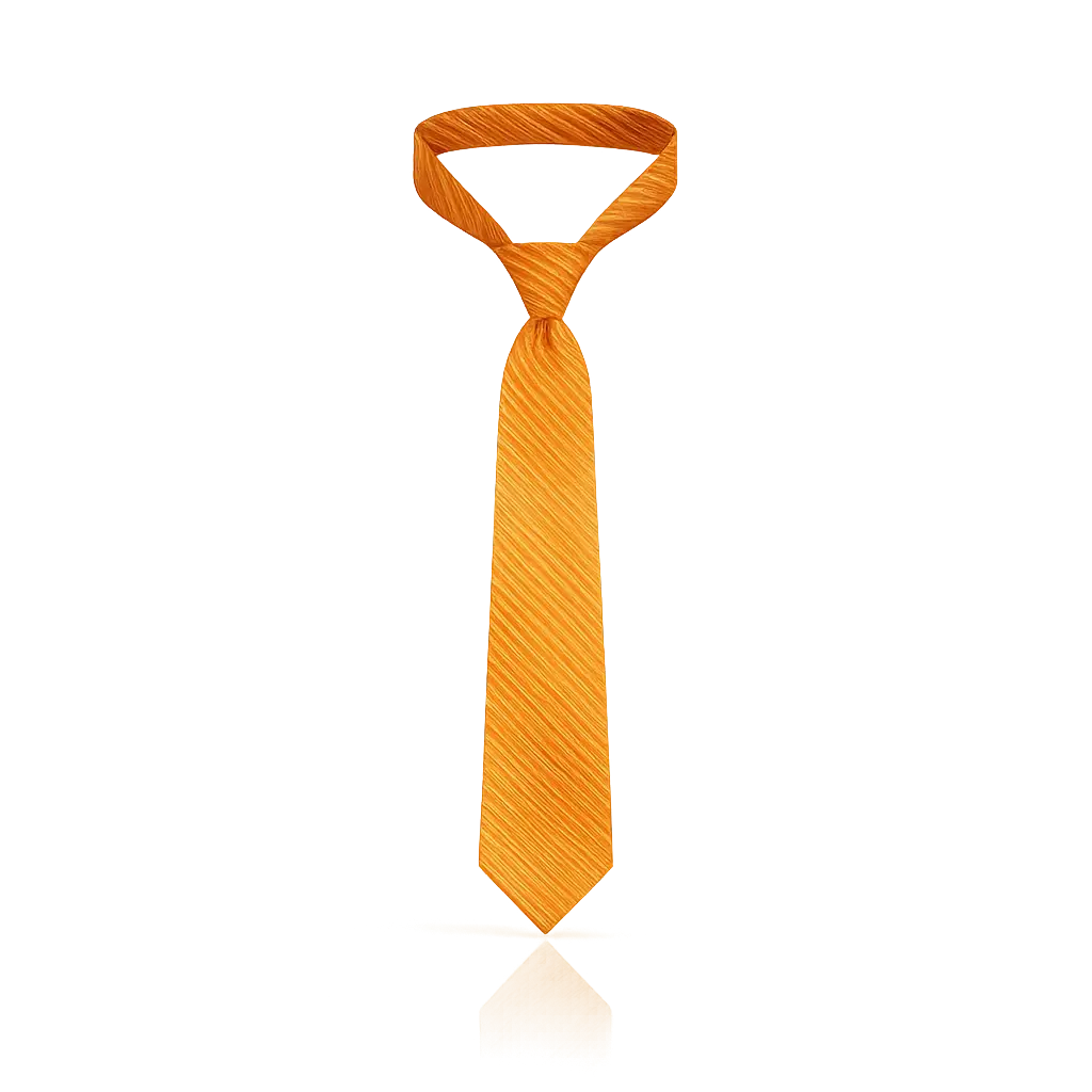 Gravata Laranja Cobre