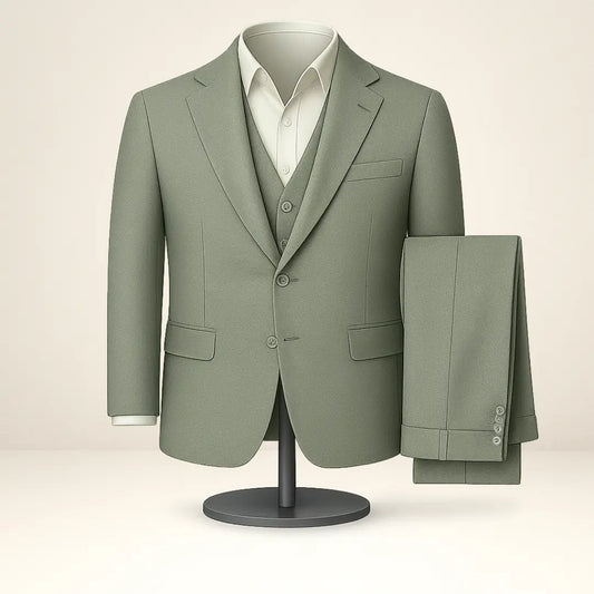 Terno Masculino Preto Azulado Elegance