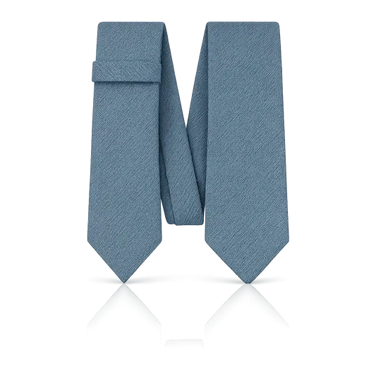 Gravata Azul Petróleo