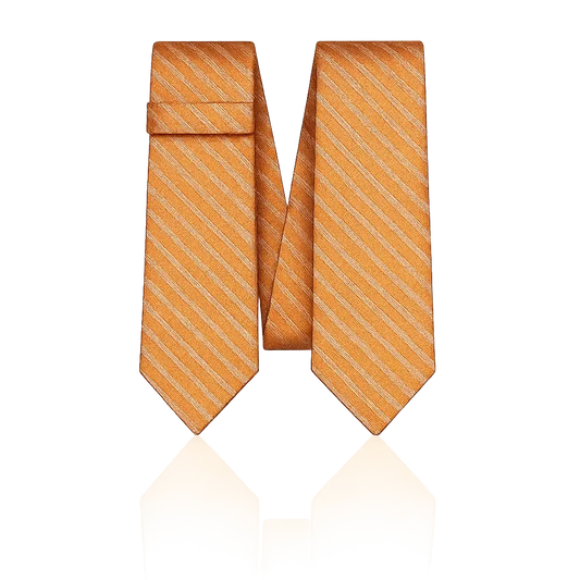 Gravata Laranja Cobre