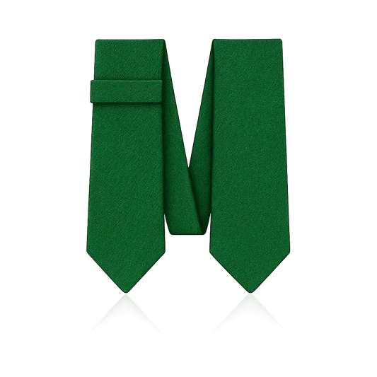 Gravata Verde Musgo